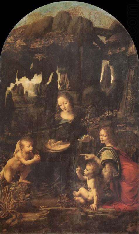 The Virgin of the rocks, LEONARDO da Vinci